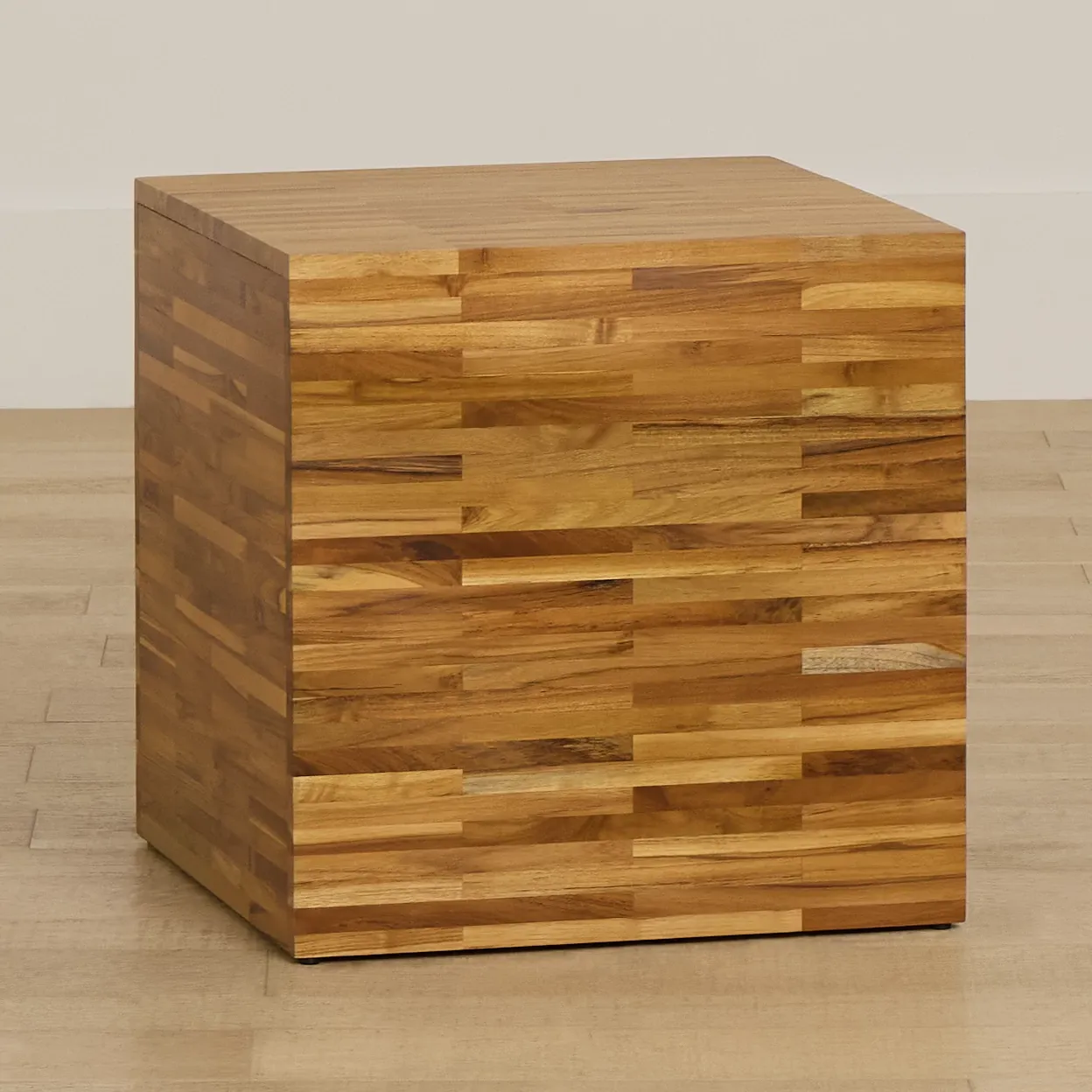 Haven Mid Tone Wood Square End Table