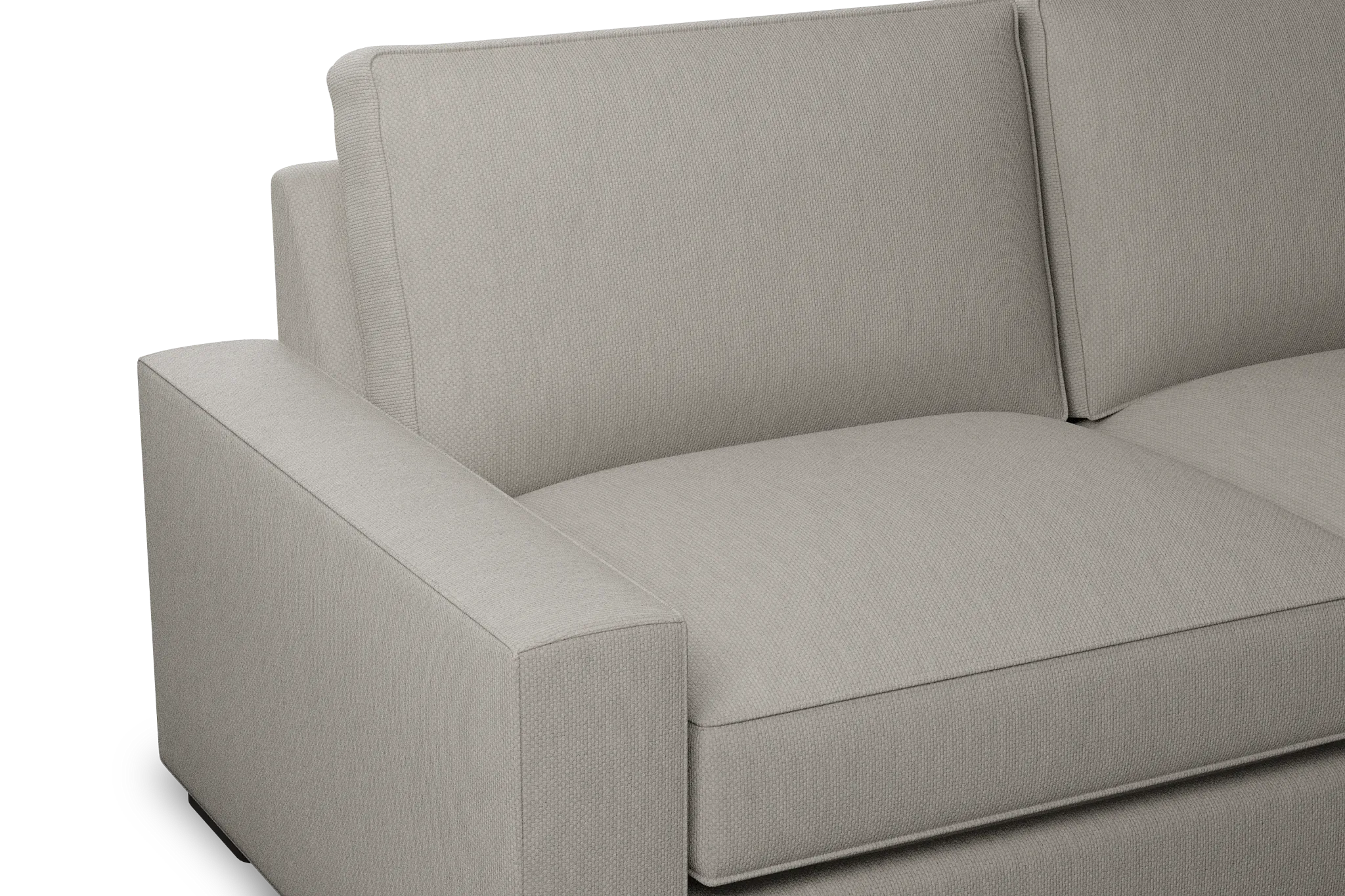 Edgewater Revenue Beige 84" Sofa W/ 2 Cushions