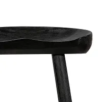 Barry Black 24" Wood Barstool