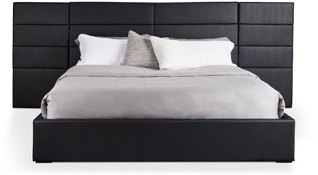Doral Black Uph Spread Bed