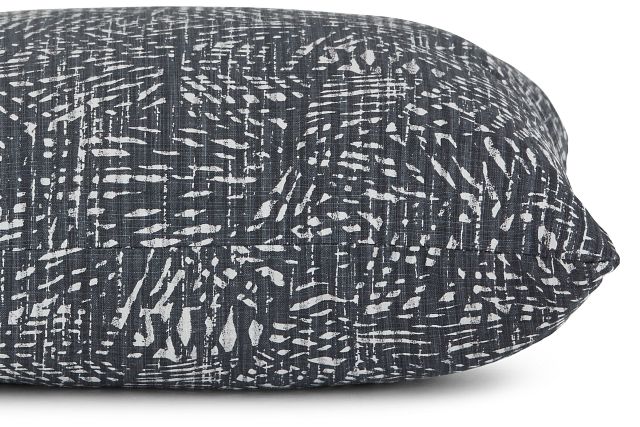 Diego Gray Fabric 18" Accent Pillow