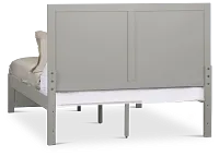 Charleston Gray Panel Bed