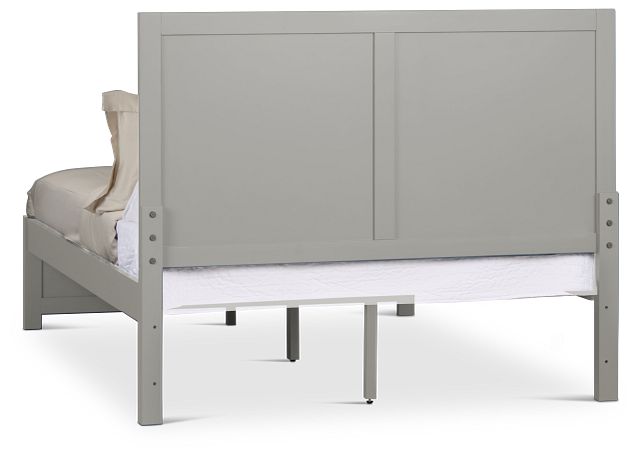 Charleston Gray Panel Bed