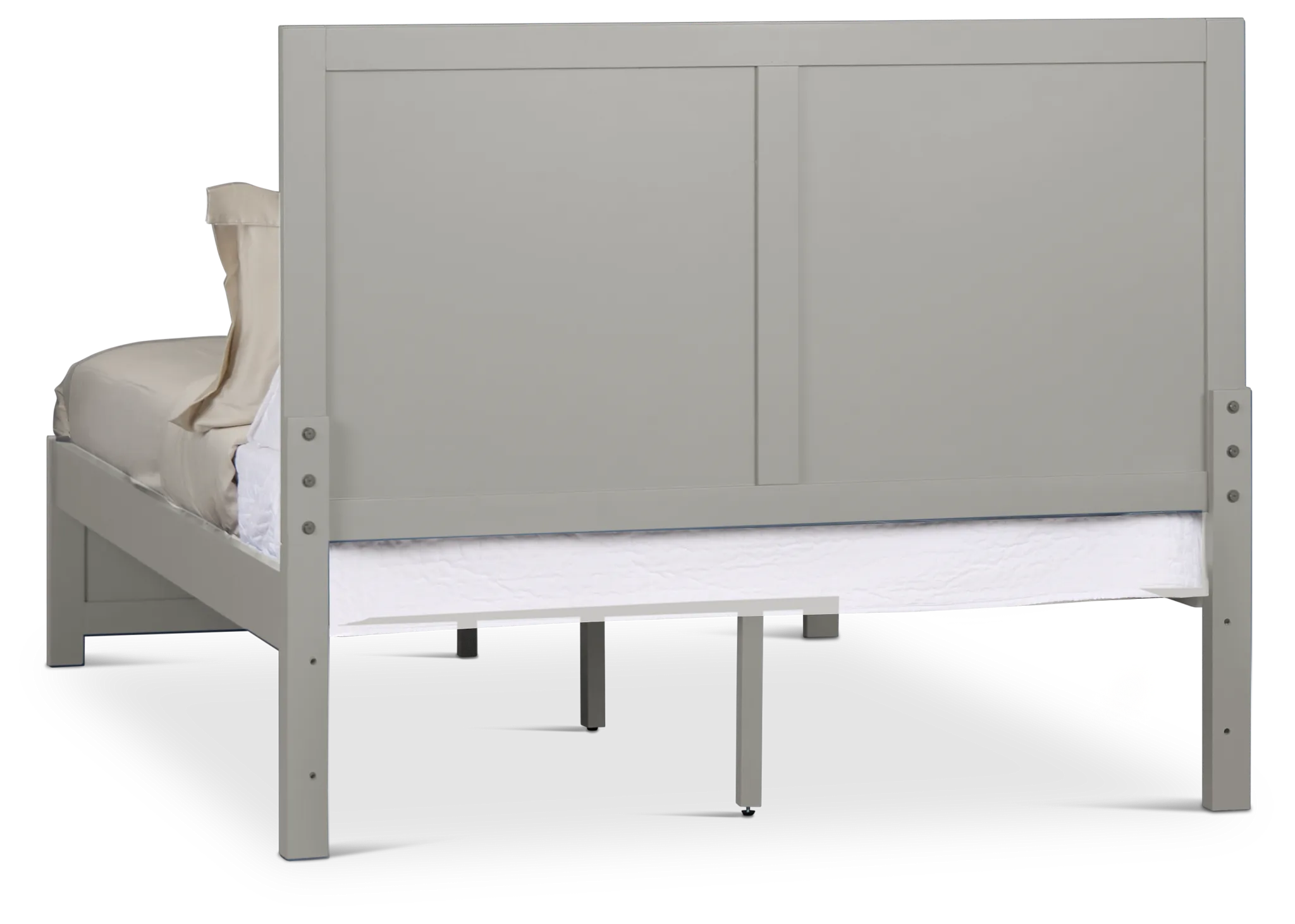 Charleston Gray Panel Bed