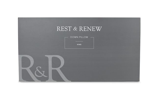 Rest & Renew Down 30% Stomach Sleeper Pillow