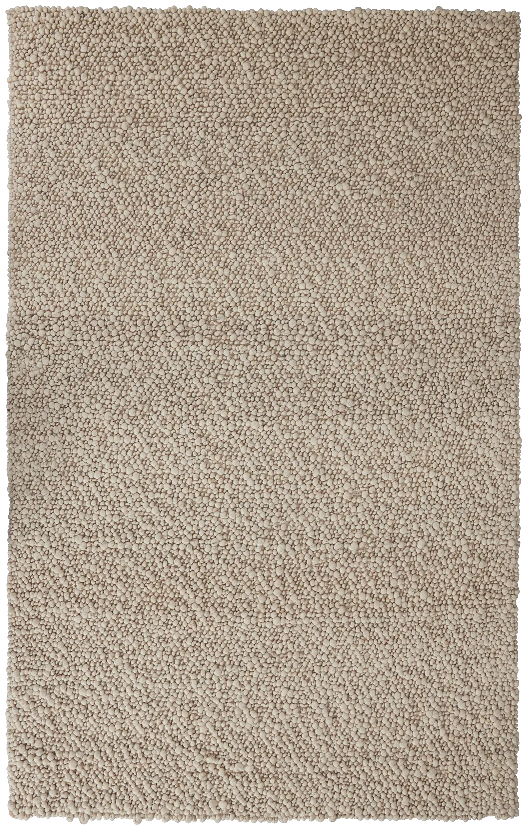 Katavia Beige Wool 5x8 Area Rug