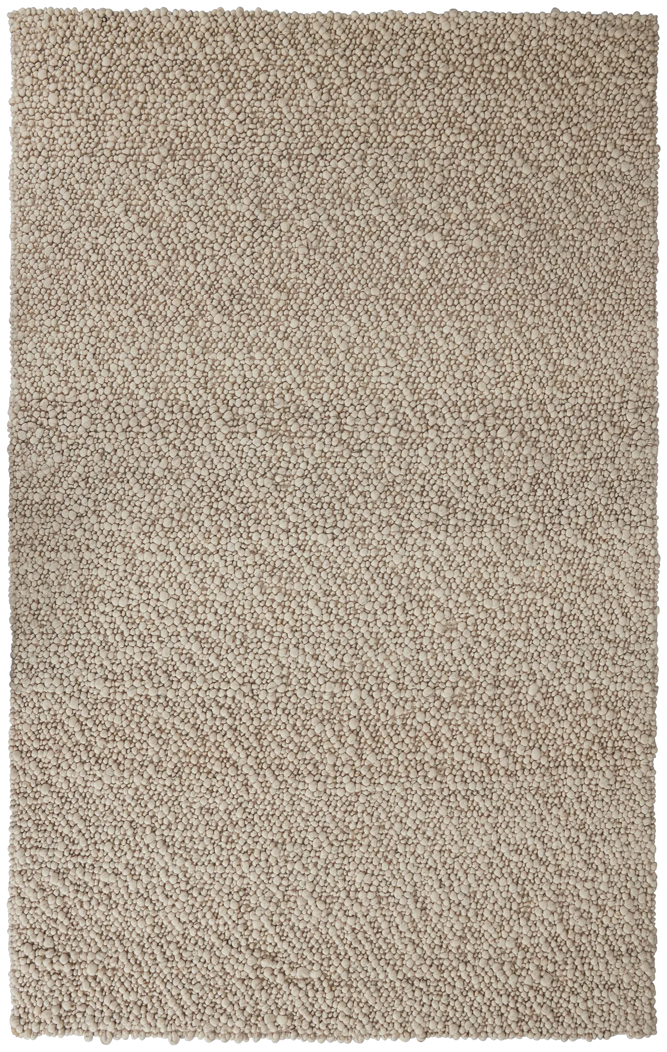 Katavia Beige Wool 5x8 Area Rug