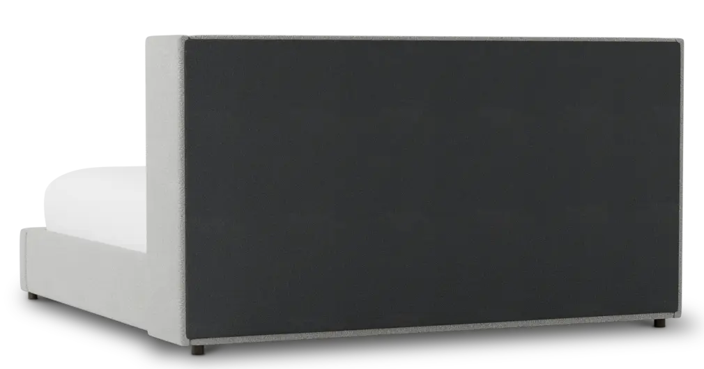 Captiva Sutton Gray 48" Upholstered Shelter Bed Captiva Sutton Gray 48" Upholstered Shelter Bed