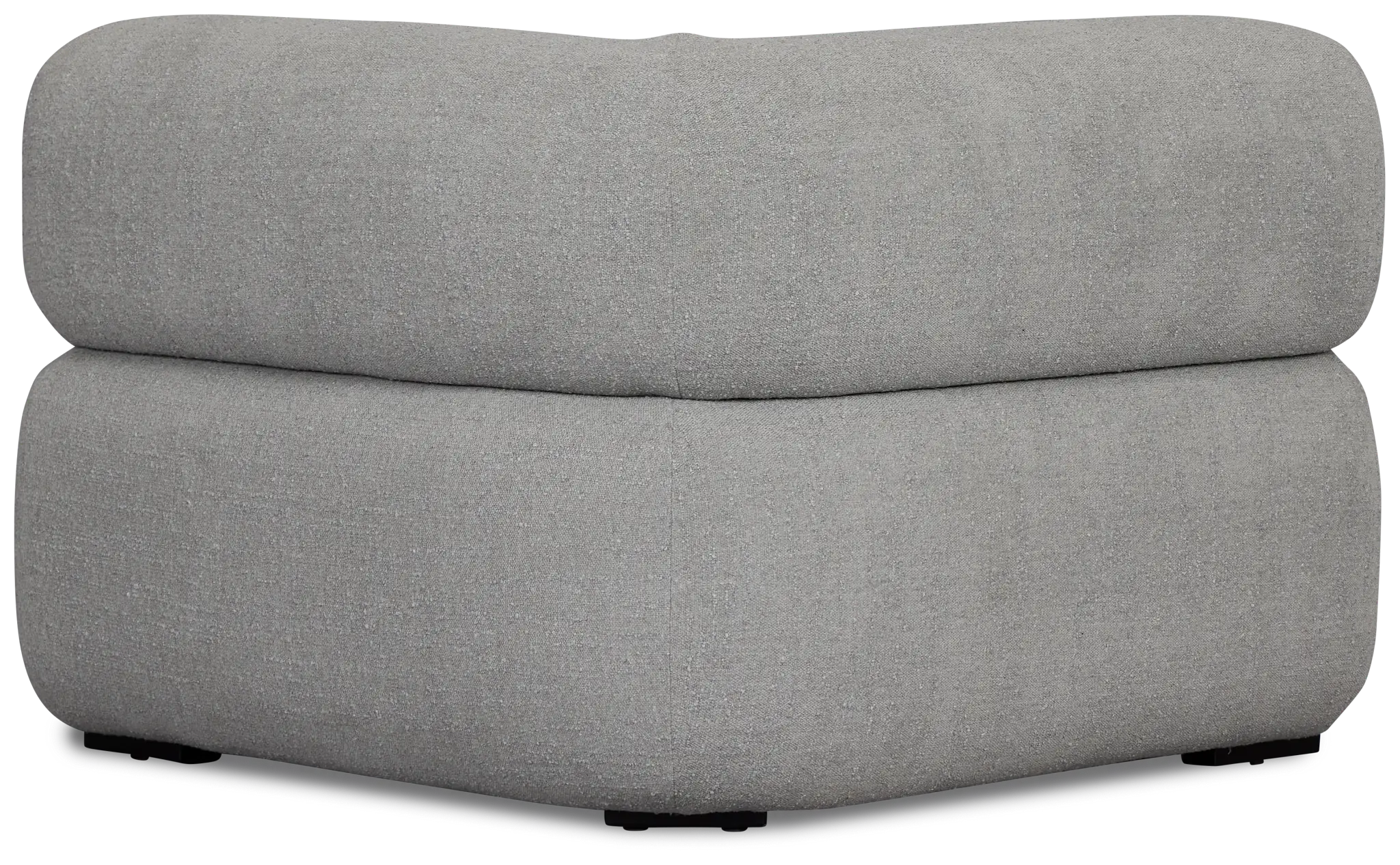 Celeste Light Gray Fabric Wedge Celeste Light Gray Fabric Wedge