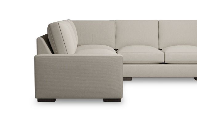Edgewater Peyton Beige Medium Right Chaise Sectional