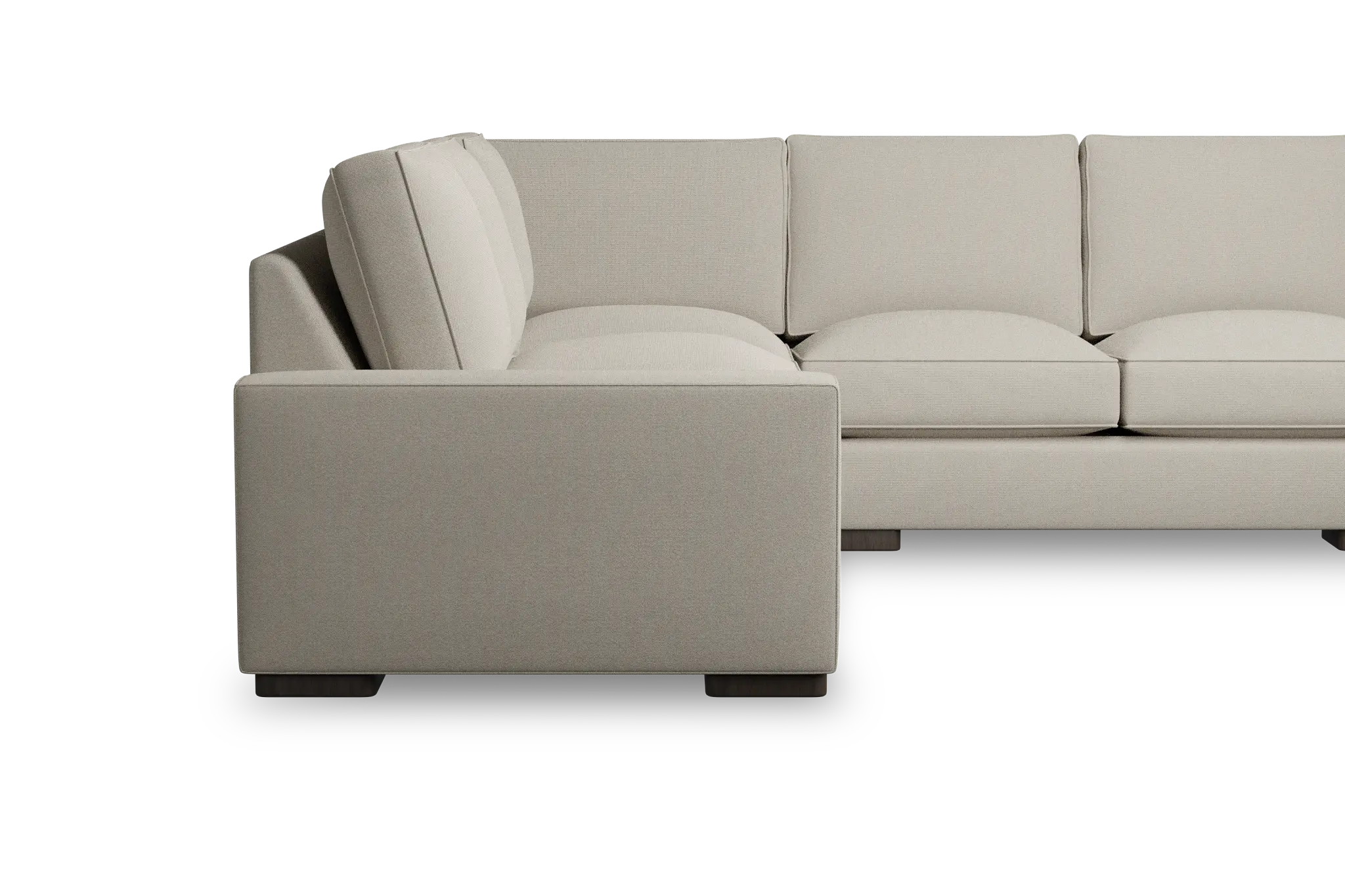 Edgewater Peyton Beige Medium Right Chaise Sectional Edgewater Peyton Beige Medium Right Chaise Sectional