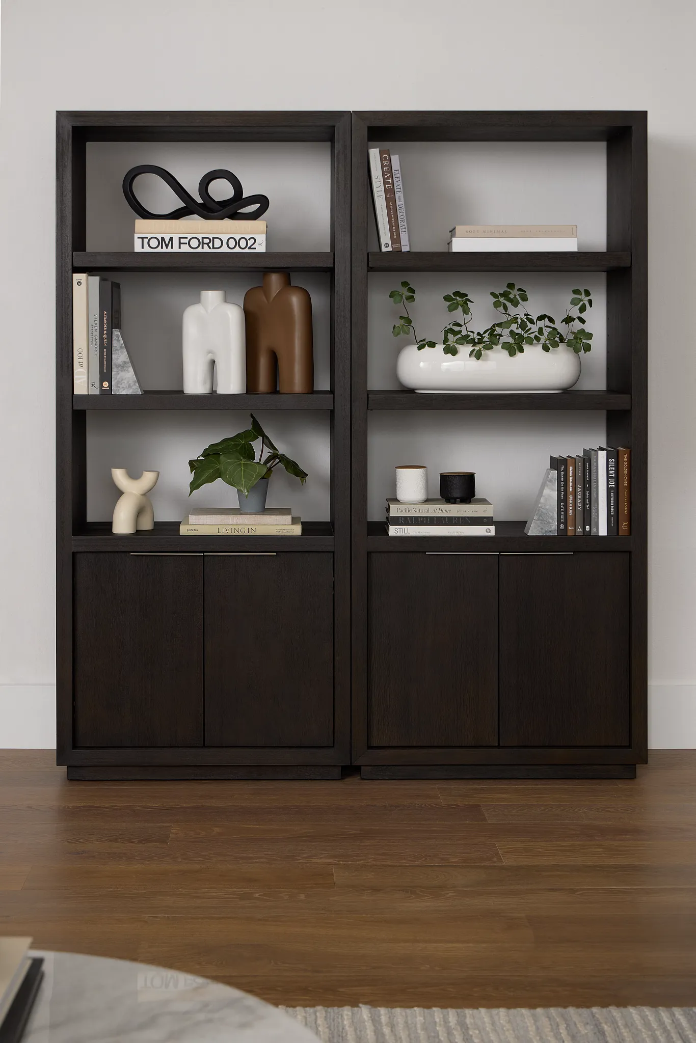 Madden Dark Tone Bookcase