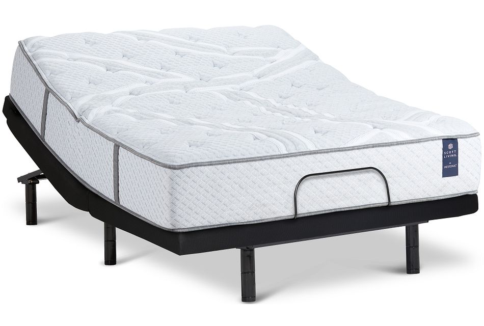 Millport 200 Plush 12" Bronze Adjustable Mattress Set