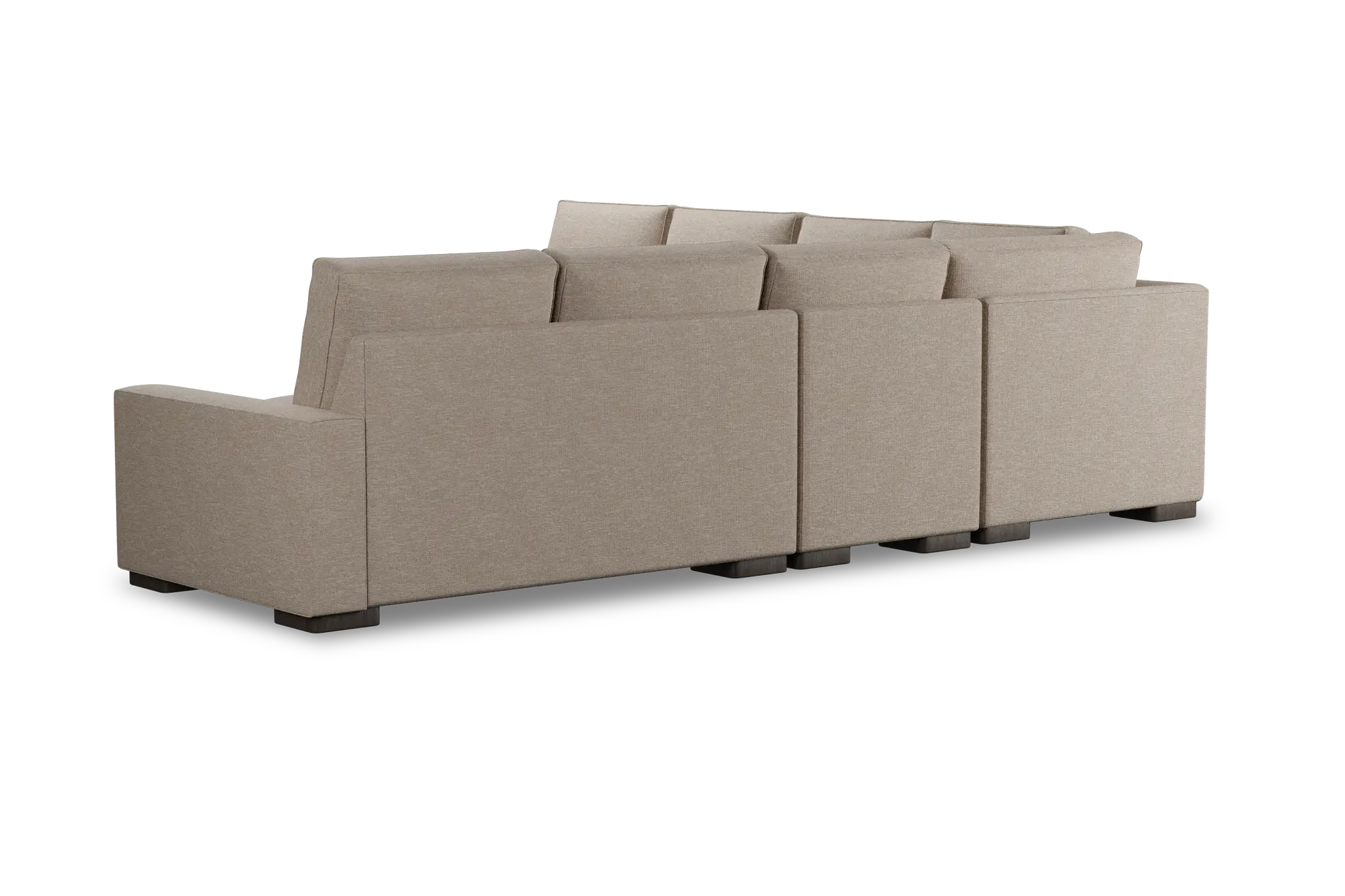 Edgewater Victory Taupe Large Two-arm Sectional Edgewater Victory Taupe Large Two-arm Sectional