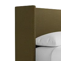 Captiva Elite Dark Green 48" Upholstered Shelter Bed