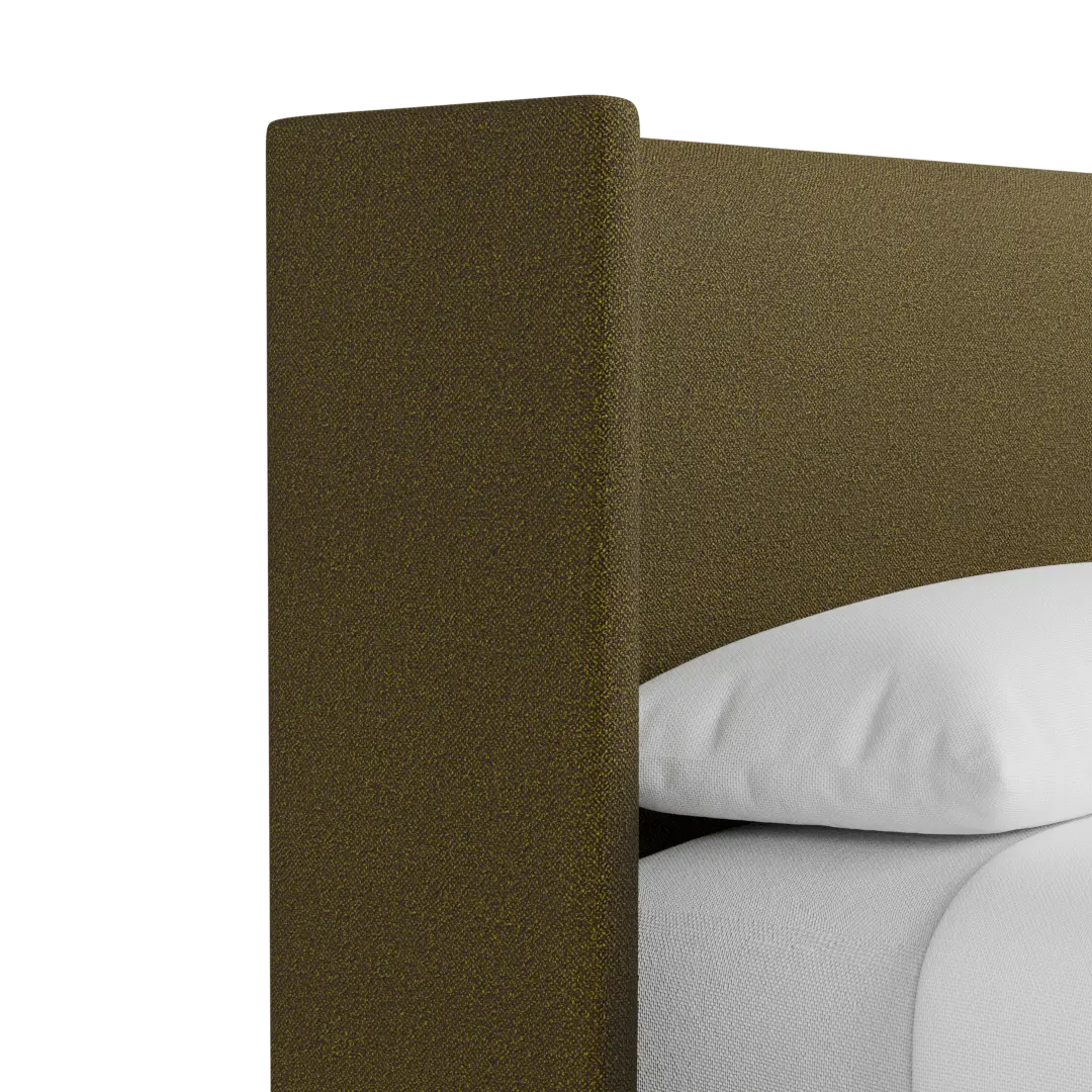 Captiva Elite Dark Green 48" Upholstered Shelter Bed Captiva Elite Dark Green 48" Upholstered Shelter Bed