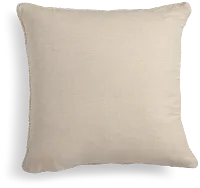 Helterna Ivory 22" Square Accent Pillow