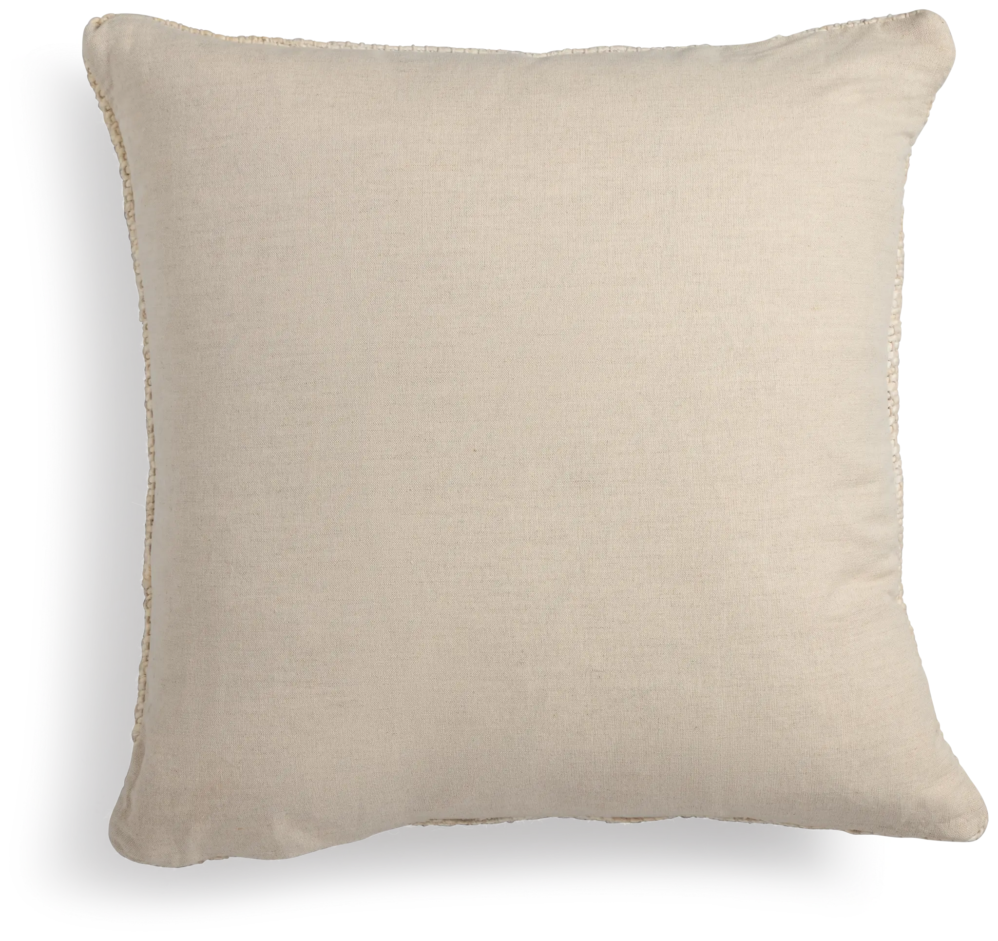 Helterna Ivory 22" Square Accent Pillow Helterna Ivory 22" Square Accent Pillow