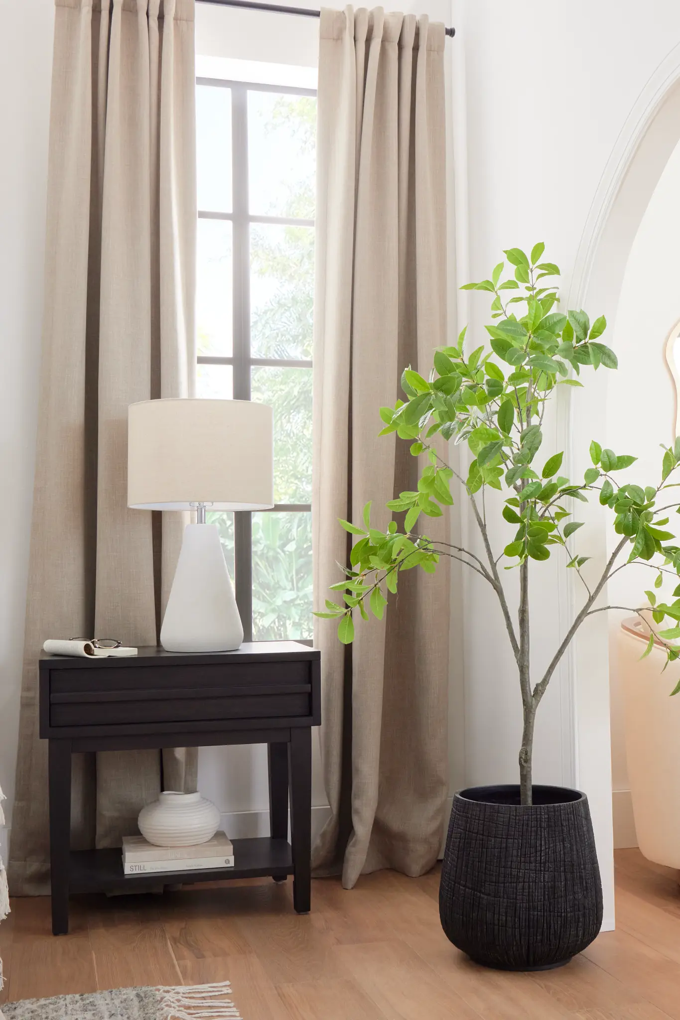 Provo Dark Tone Open Nightstand Provo Dark Tone Open Nightstand