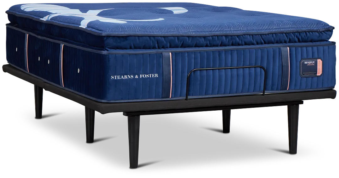 Stearns & Foster Reserve Soft Ease Adjustable Mattress Set