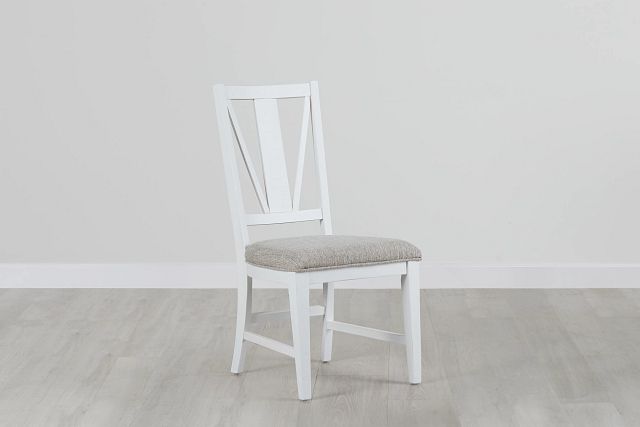 Heron Cove White Upholstered Side Chair (0)