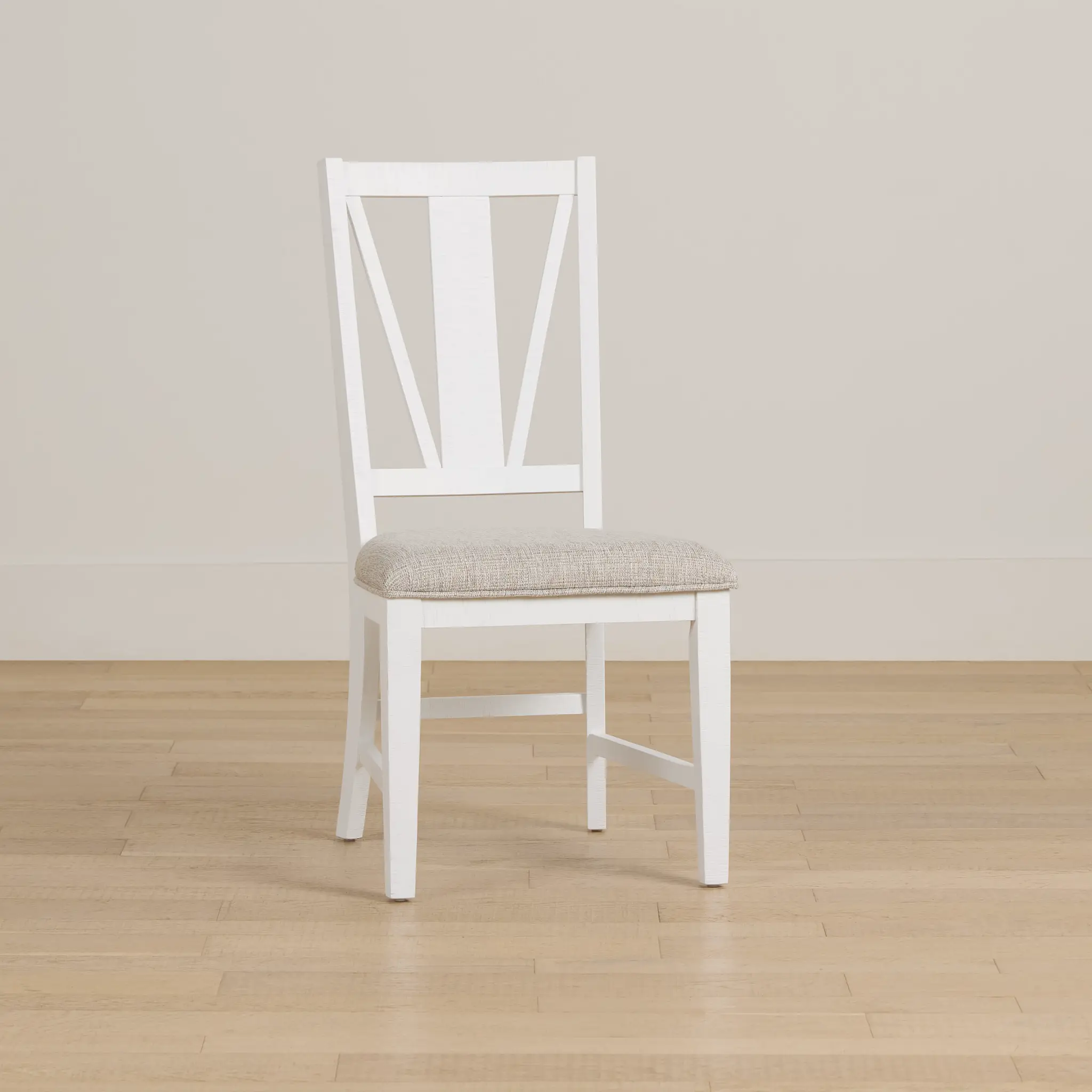 Heron Cove White Slat Side Chair Heron Cove White Slat Side Chair