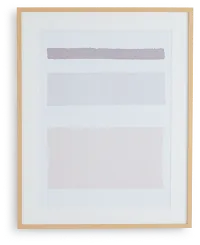 Jayln Beige Framed Wall Art