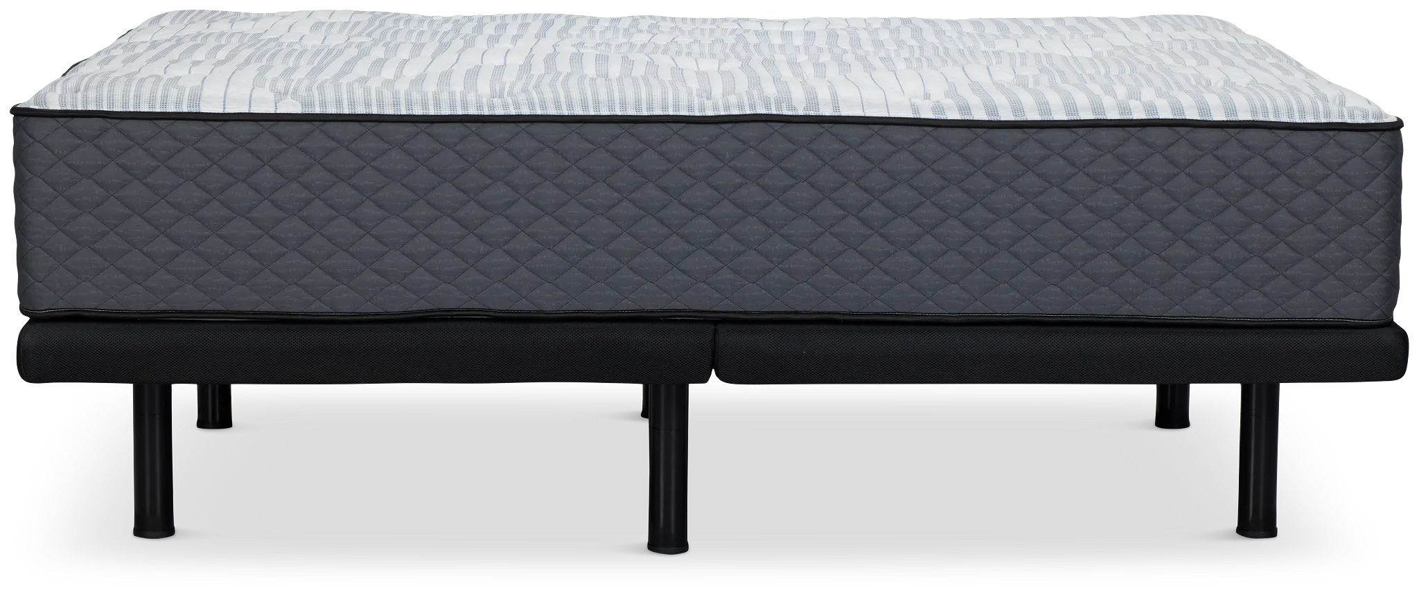 Kevin Charles By Sealy Signature Medium Deluxe Adjustable Mattress Set