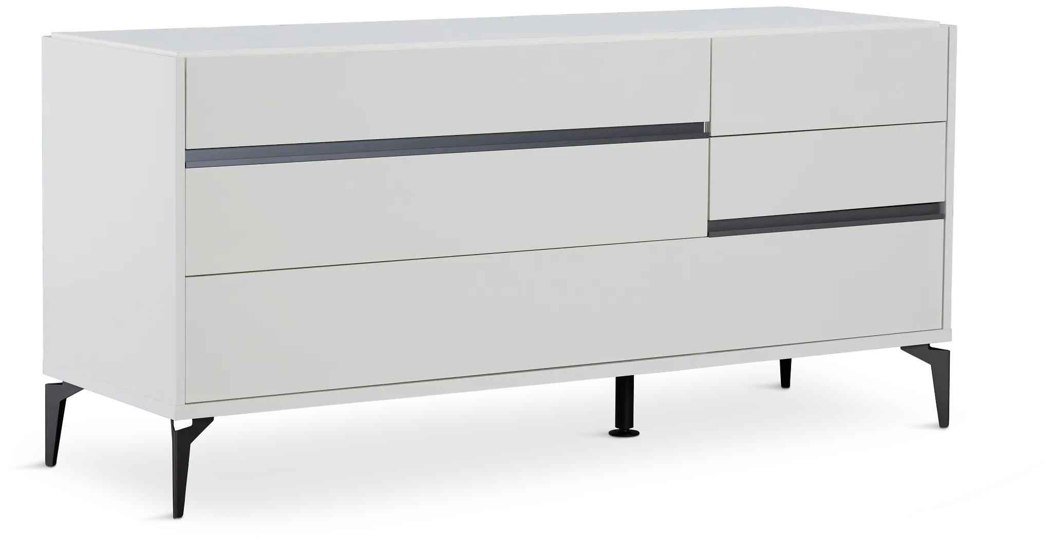 Oslo White Dresser