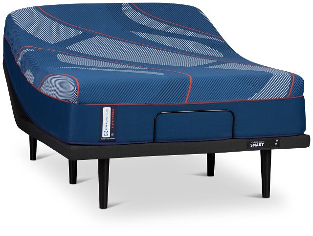 Posturepedic Elite Hybrid Brenham 2 Soft Ergo Smart Adjustable Mattress Set