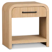 Lyndie Light Tone 1-drawer Nightstand