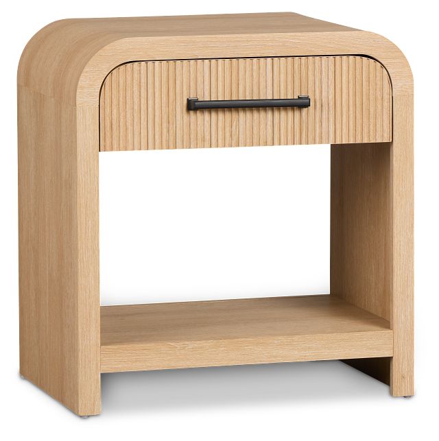 Lyndie Light Tone 1-drawer Nightstand