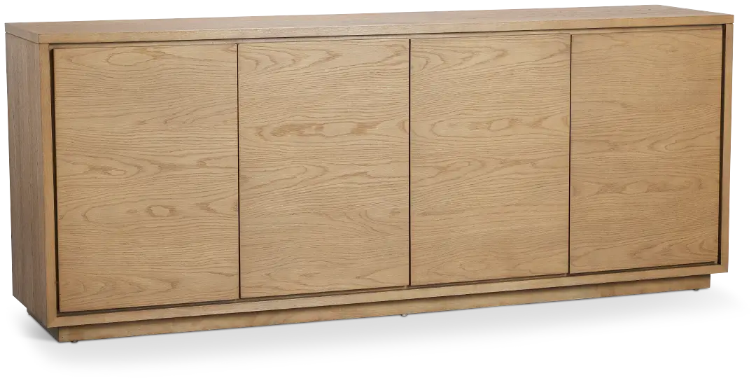 Haven Light Tone 4 Door Sideboard Haven Light Tone 4 Door Sideboard