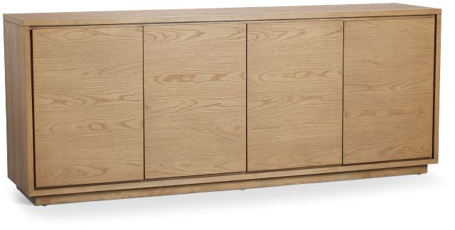 Haven Light Tone 4 Door Sideboard