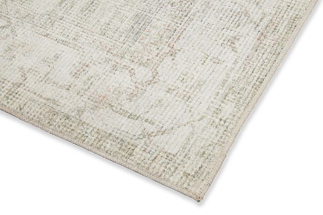 Rosella Light Green 7x10 Area Rug