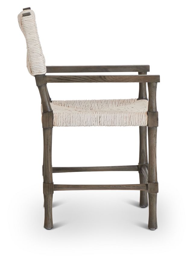 Palma Light Tone Woven Arm Chair (3)