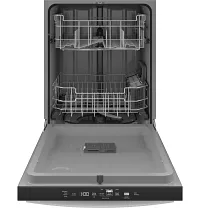 Ge 550 Series White Built In Dishwasher