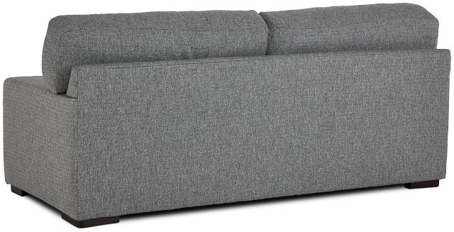 Veronica 90" Dark Gray Down Sofa