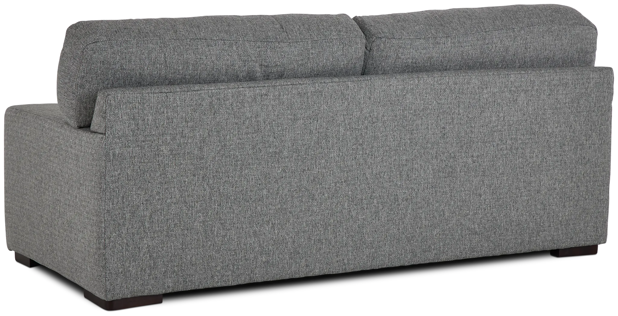 Veronica 90" Dark Gray Down Sofa