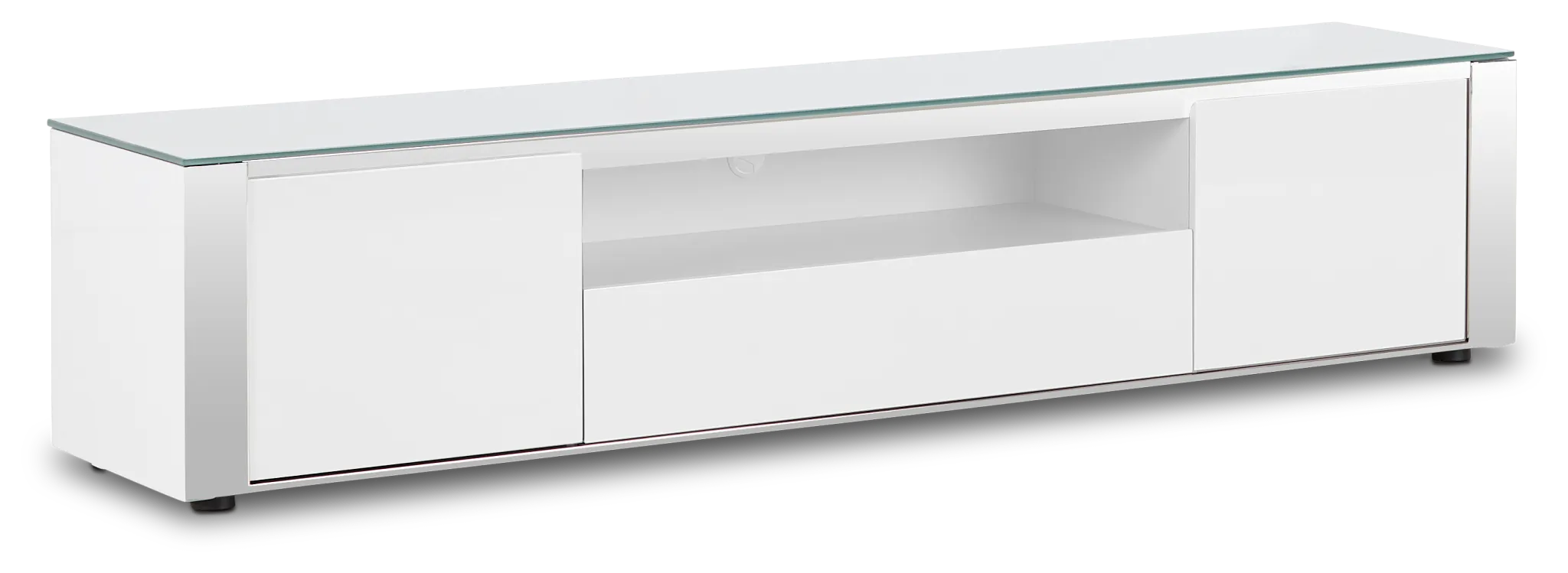 Harley White 86" Tv Stand