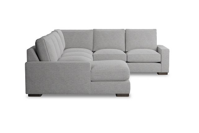 Edgewater Maguire Gray Medium Left Chaise Sectional
