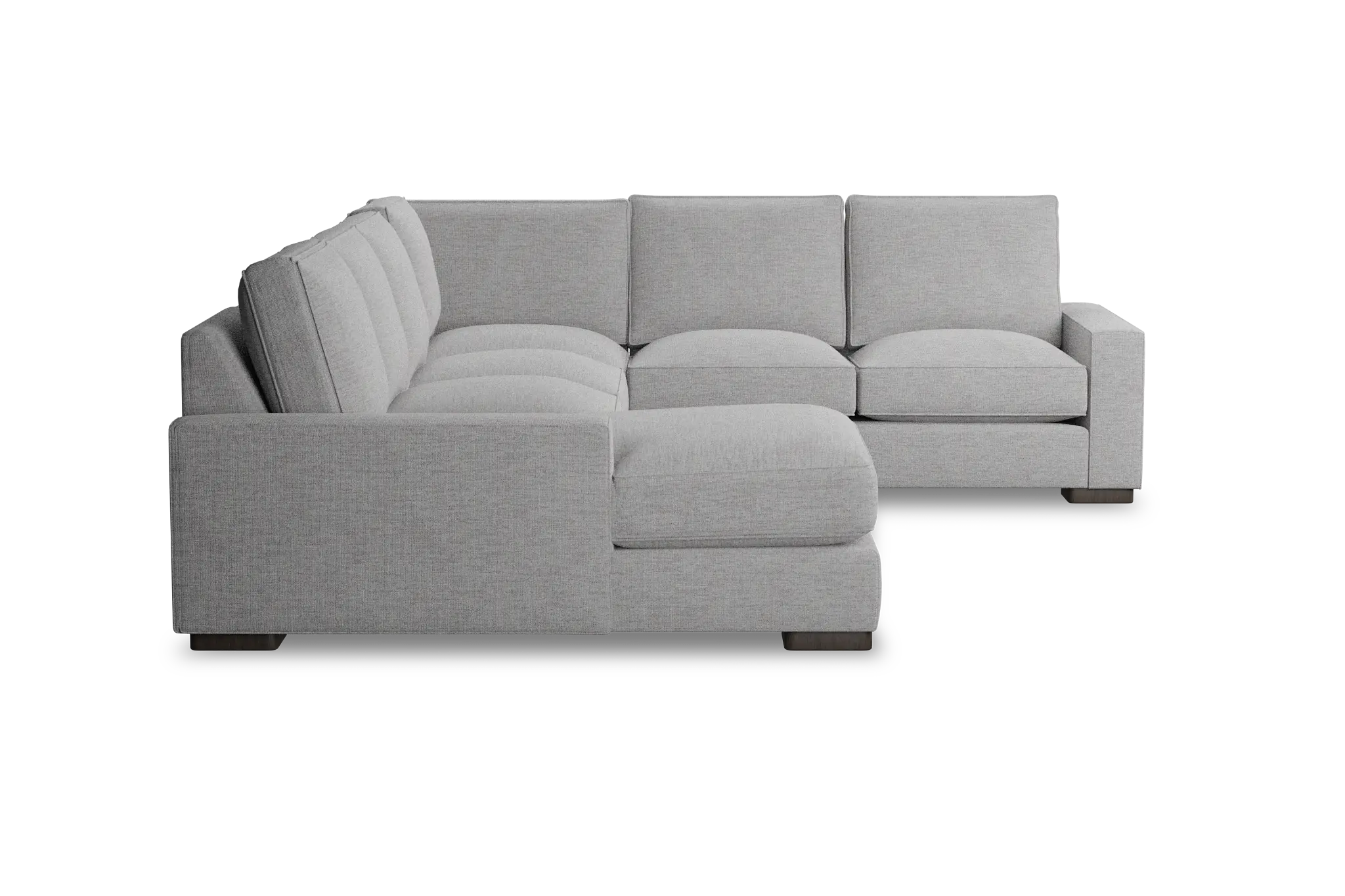 Edgewater Maguire Gray Medium Left Chaise Sectional Edgewater Maguire Gray Medium Left Chaise Sectional