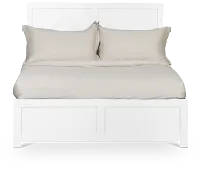 Charleston White Panel Bed