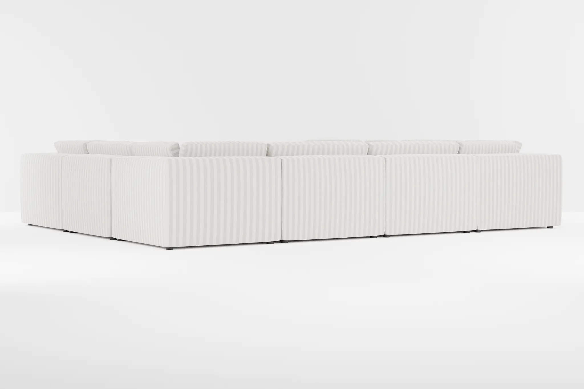 Destin Sea Lane Light Gray Fabric 8-piece Modular Sectional Destin Sea Lane Light Gray Fabric 8-piece Modular Sectional