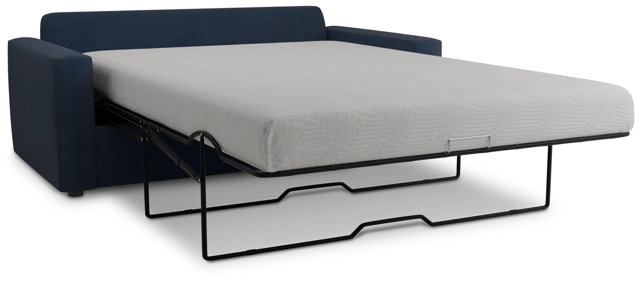 Siesta Revenue Dark Blue Fabric Memory Foam Sleeper Siesta Revenue Dark Blue Fabric Memory Foam Sleeper