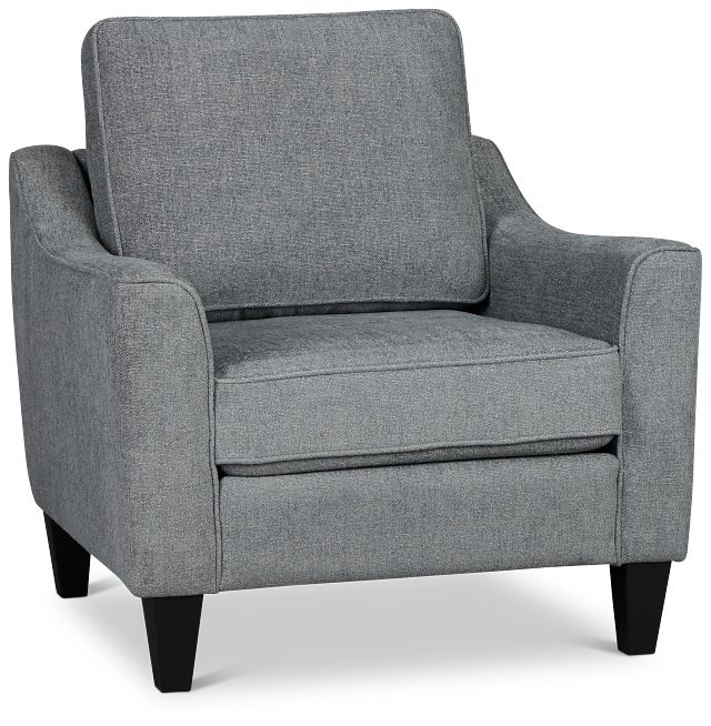 Cory Blue Fabric Chair