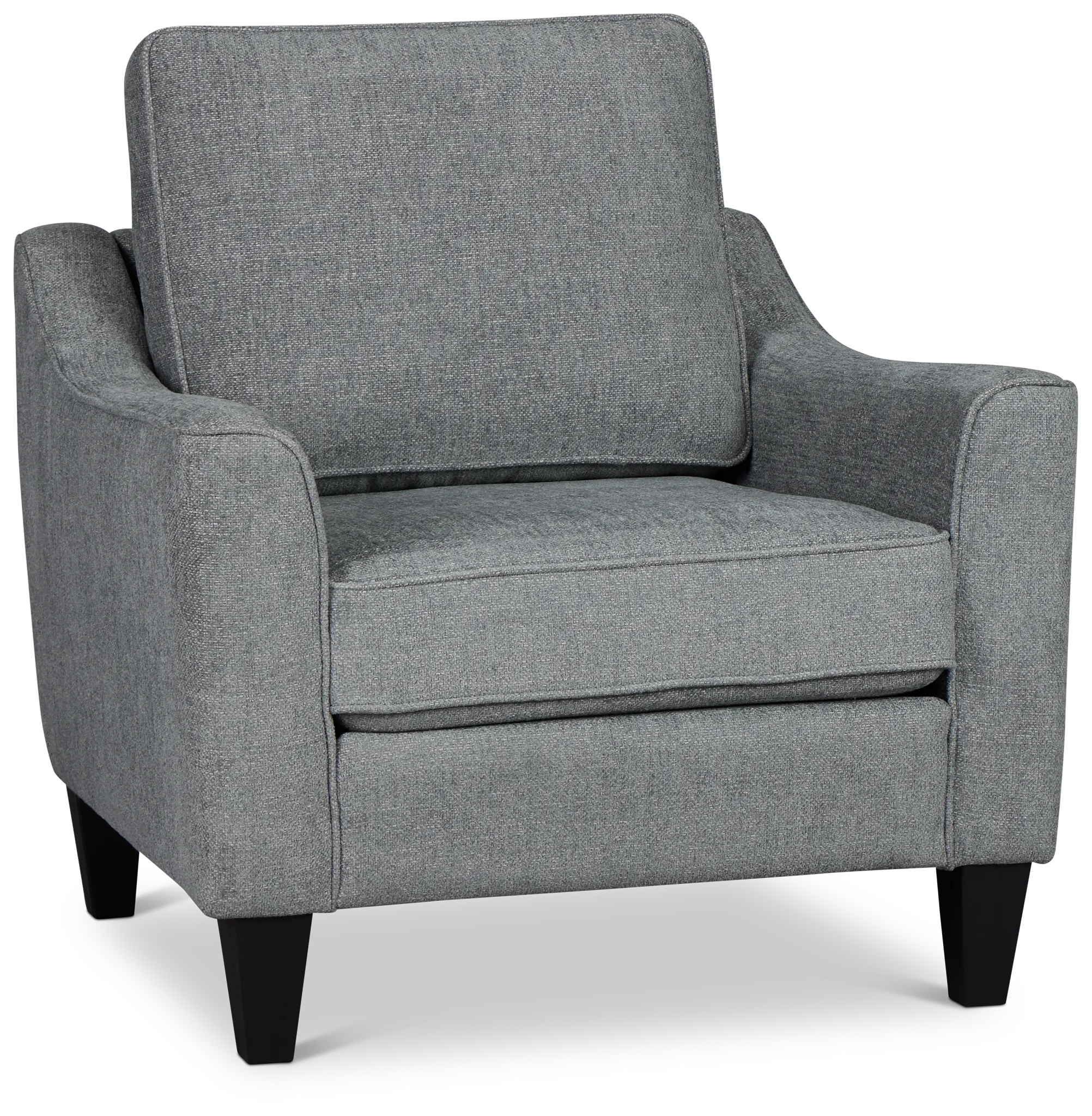 Cory Blue Fabric Chair