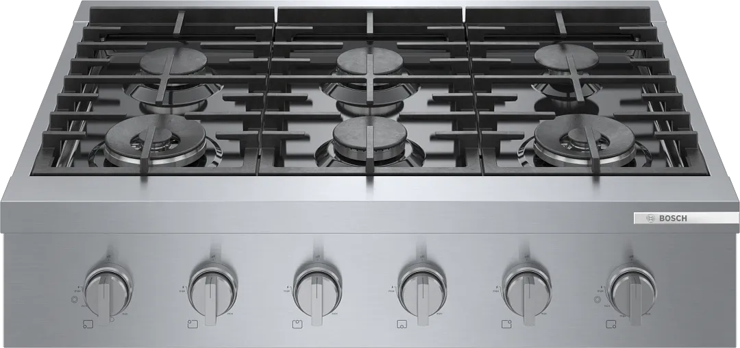 Bosch 800 Series Stainless Steel 36" Gas Cook Top
