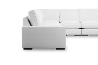 Edgewater Peyton White Large Two-arm Sectional