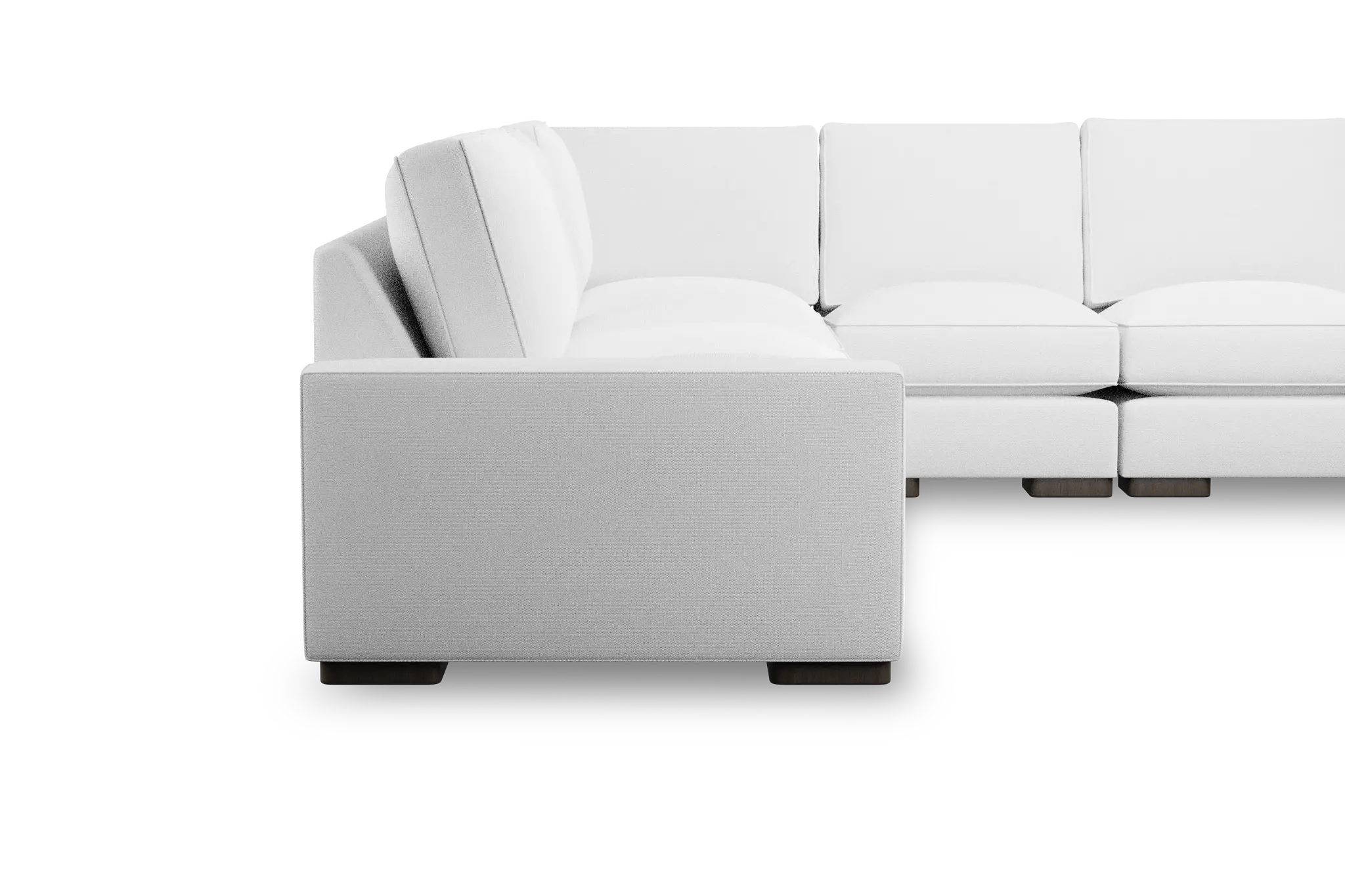 Edgewater Peyton White Large Two-arm Sectional Edgewater Peyton White Large Two-arm Sectional